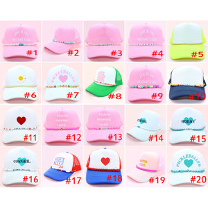 Cappello da camionista rimovibile all'ingrosso catena di metallo catena di gioielli cappello d'<span class=keywords><strong>oro</strong></span> per le vacanze estive - Product Image 6