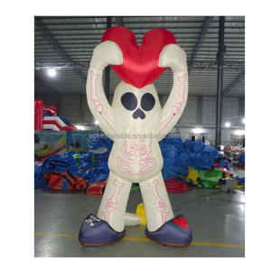 Modèle <span class=keywords><strong>géant</strong></span> de cour extérieure pour la décoration publicitaire Décoration d'Halloween Ballon extérieur Crâne fantôme gonflable <span class=keywords><strong>Squelette</strong></span> <span class=keywords><strong>humain</strong></span> - Product Image 1