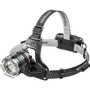 Super Powerful Zoom Head Torch With Sensor Induction Waterproof Led <strong>Headlamp</strong> 18650 <strong>Battery</strong> Rechargeable for Camping Fishing - Product Image 1