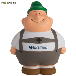ของขวัญส่งเสริมการขายแบบกำหนดเอง ลูกบอลบีบได้พิมพ์โลโก้ Bavarian Bert - Product Image 2