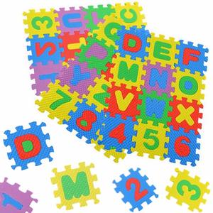 <span class=keywords><strong>Tapis</strong></span> alphabet <span class=keywords><strong>en</strong></span> <span class=keywords><strong>mousse</strong></span> OEM 36 pièces pour tout-petits, <span class=keywords><strong>tapis</strong></span> rampant écologique personnalisable pour bébé pour l'éducation préscolaire - Product Image 6