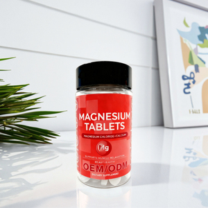 อาหารเสริมแมกนีเซียมคลอไรด์แท็บเล็ตแคลเซียมแท็บเล็ตแมกนีเซียมแคลเซียมธรรมชาติ - Product Image 3