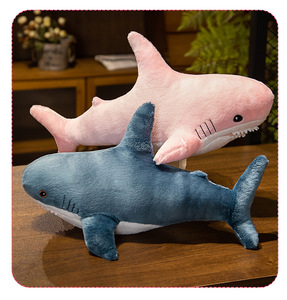 Peluche Requin Douce et Mignonne, Coussin Animal Requin en Peluche, Jouet en Peluche Requin - Product Image 5