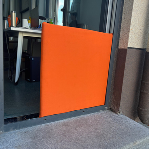 แผงกั้นน้ำท่วมประตูโรงรถ ทำจากอลูมิเนียมอัลลอยด์ รูปทรงตรง ป้องกันน้ำท่วมบ้าน - Product Image 4