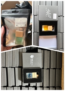 <span class=keywords><strong>Diffuser</strong></span> aus Modernem Massivglasfläschchen in Europäischer Qualität für Ätherische Öle, Parfüm, Rose Lavendel – Hängender Auto-Lufterfrischer für Zuhause - Product Image 4