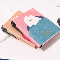 Carnet de poche en PU, compagnon de voyage portable, journal de collection de timbres, petit carnet, mini-agenda minimaliste élégant, cadeau