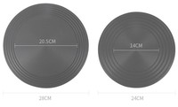 Plaque de transfert thermique en aluminium pour ustensiles de cuisine, plaque de décongélation pour cuisinière à gaz, matériau métallique