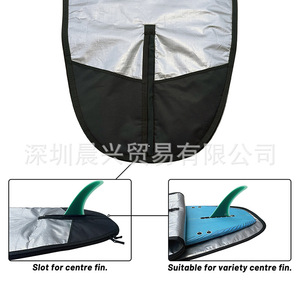 Sac de transport pour planche de surf longboard Upsurf 8'6" en nylon avec fermeture éclair - Product Image 4