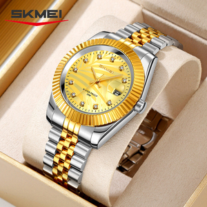 Reloj de Cuarzo Casual de Alta Calidad con Encanto, Logotipo Personalizado OEM, Correa Sólida de Acero Inoxidable, Resistente al Agua, Estilo Minimalista para Hombre - Product Image 5