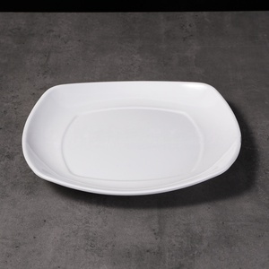 Plato Cuadrado Moderno Personalizable de Melamina para Cena, 7.5/8.5/9.5/10.5 Pulgadas, <span class=keywords><strong>Vajilla</strong></span> Sostenible de Plástico para Restaurantes de Comida Rápida - Product Image 4
