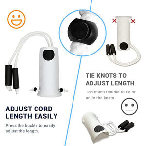 Equipo de cuidado duradero Fácil de usar para ancianos Ayudante Calcetín Ayuda Vestirse Ayudar a la vida diaria para ancianos Embarazadas Resbalón - Product Image 5