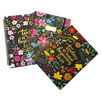 Fournitures scolaires Spiral HardcoverJournal Journal cahier d'exercices cahiers à spirale pour étudiants