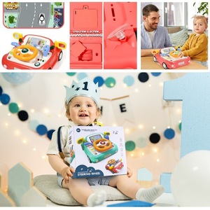 <span class=keywords><strong>Juguete</strong></span> Musical de <span class=keywords><strong>Volante</strong></span> <span class=keywords><strong>para</strong></span> Niños Pequeños, Juguetes de Simulación de Aprendizaje Interactivo, <span class=keywords><strong>Juguete</strong></span> Sensorial <span class=keywords><strong>para</strong></span> Asiento de <span class=keywords><strong>Coche</strong></span> - Product Image 5