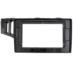 Cadre de voiture en plastique Meihua pour Honda Fit <span class=keywords><strong>Jazz</strong></span> 2013-2015, lecteur GPS avec faisceau de câblage - Product Image 2