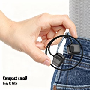 Écouteurs à conduction osseuse étanches à basses puissantes pour le sport, idéaux pour la course et le cyclisme en extérieur – Meilleures ventes - Product Image 3