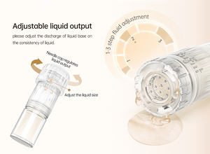 Pena Mikro Needling Hydra Pen H5 dengan Cartridge Jarum yang Dapat Diisi Ulang, Infus Serum, Mesoterapi, Perawatan Kulit, Alat Kecantikan - Product Image 6