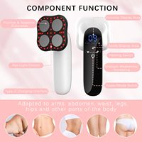 Appareil de massage corporel amincissant portatif pour brûler les graisses du ventre, de la taille, des bras et des jambes, élimination des vergetures, masseur anti-cellulite pour usage domestique