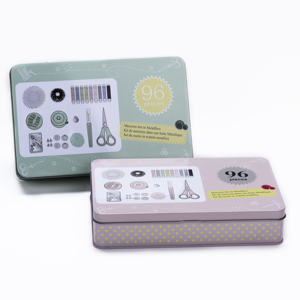 High品質デラックス縫製キットDIYプロモーションホテル縫製キットブリキボックス裁縫セット - Product Image 2