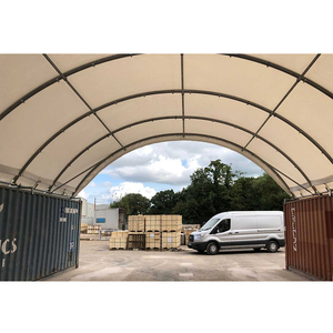 Abri/Tente d'Entreposage Robuste en PVC à Prix Compétitif pour Auvent, Bâche, Stationnement, Stockage de Charbon et Hangar - Product Image 4