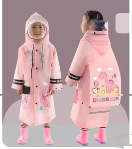 Imperméable pour enfant de style nouveau <span class=keywords><strong>2022</strong></span>, imperméable à capuche, poncho avec sac pour la randonnée - Product Image 4