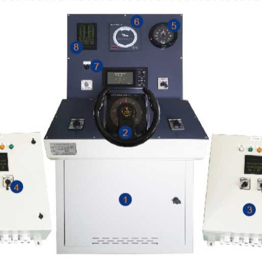 Marine Rudder Steering Control System Console