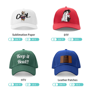 Cap Báo Chí nhiệt máy với mũ cáng thăng hoa truyền nhiệt Vinyl hat Nhiệt Báo Chí cho dtf phim với màn hình lớn khó khăn - Product Image 4