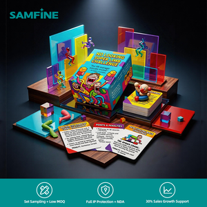 Cartes de tâches éducatives en papier durable et écologique, avec finition gaufrée, certifiées CPSIA, pour activités scolaires et jeux de groupe, avec contenu personnalisé pour l'apprentissage familial - Product Image 1