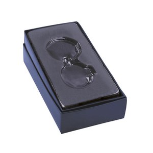 Boîte bleue 12x6x2,5 cm pour bijoux, référence 7864, pour rangement et présentation - Product Image 1