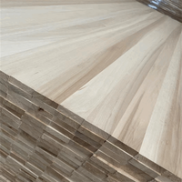 Planche en bois de peuplier de qualité supérieure, clair et lisse, double face poncée, pour l'artisanat en bois