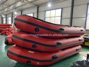 Bote inflable estilo Zodiaco 4,3 M 4,5 m de longitud con piso de aleación de aluminio para 6 7 <span class=keywords><strong>8</strong></span> personas - Product Image 5