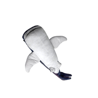Vente en gros de requins baleines en peluche écologiques grandeur nature de 6 pieds, animaux marins réalistes, expositions d'aquarium pour la Saint-Valentin, jouets en peluche