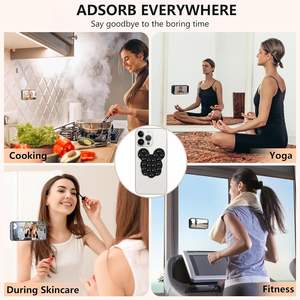 Support de téléphone rose en forme de <span class=keywords><strong>Mickey</strong></span> ventouse support mains libres universel pour <span class=keywords><strong>iPhone</strong></span> Samsung pour miroirs douches cadeau de nouveauté - Product Image 5