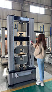 400KN Machine d'essai électromécanique universelle informatisée Conducteur en cuivre Machine d'essai de résistance à la traction Usine - Product Image 5