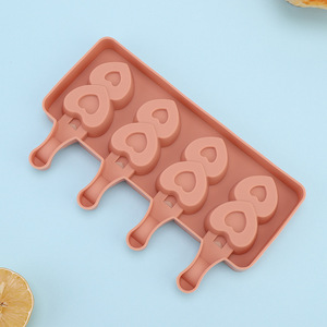 Molde de silicona para helados con 6 cavidades en forma de piña para preparar delicias heladas caseras para niños y uso doméstico. - Product Image 2