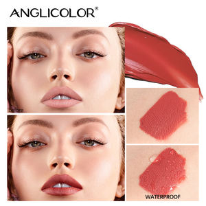 Оптовая продажа, набор для помады 12 цветов, набор с собственной торговой маркой, набор цветов для блеска для губ, веганский кремовый карандаш для губ, блеск для губ и однотонная помада - Product Image 2