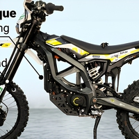 Moto électrique tout-terrain 2026 24,5 kW 74 V Vitesse maximale >80 km/h Fabriquée à Chongqing