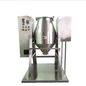 JUYOU MECH Mezclador de polvo seco vertical de doble cono planetario de acero inoxidable automático Equipo industrial por lotes de 20kg - Product Image 5