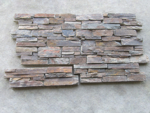 <span class=keywords><strong>Rusty</strong></span> <span class=keywords><strong>Slate</strong></span> xi măng văn hóa phải đối mặt với đá tự nhiên Panels đối với bên ngoài bức tường trang trí - Product Image 5