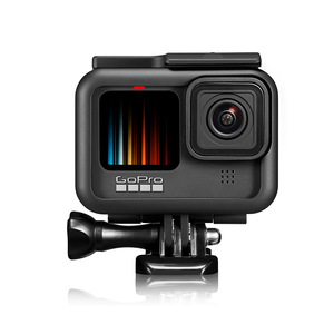 Soporte de fijación anticaída, marco protector de puerta lateral de plástico <span class=keywords><strong>con</strong></span> cubierta de lente de silicona para Gopro Hero 11/10/9 - Product Image 2