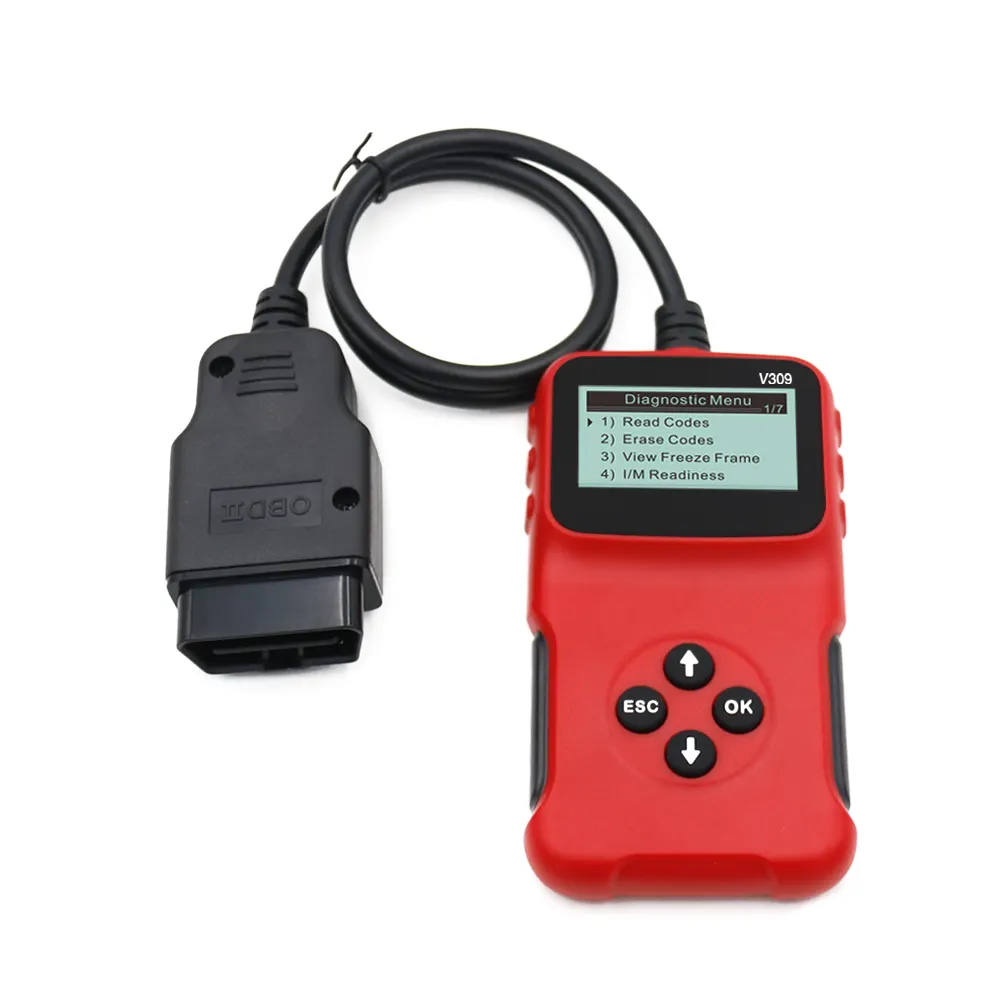 Odb2すべてのobd iiプロトコルをサポートelm327カースキャナーエンジンアナライザーOM217 obd 2スキャンツールEOBD OBD2