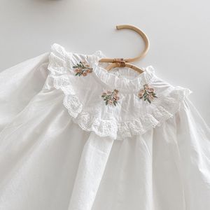 Camisa Formal Estampada de Manga Larga para Niñas, <span class=keywords><strong>Blusa</strong></span> Holgada de Algodón para Primavera y Otoño, Ropa Infantil - Product Image 6