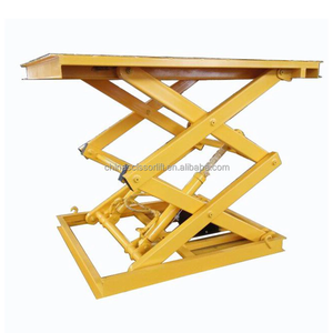 Pabrik Cina 5 M 7 M gunting hidrolik tetap mengangkat 1 <span class=keywords><strong>2</strong></span> 3 Ton gunting stasioner hidrolik dalam stok - Product Image 1