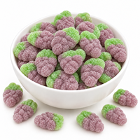 Bonbons Gélifiés au Goût de Raisin Aigre en Gros – Bonbons Gélifiés aux Fruits, Sucreries Aigres, Emballage de Bonbons et Gommes Sucrées au Jus