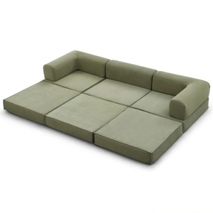 Factory <strong>Price</strong> Household Living Room Fabric Three Person Modular Compressible <strong>Air</strong> Couch <strong>Sofa</strong> <strong>Bed</strong> - Product Image 5