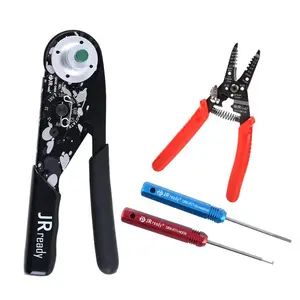 JRready JST2109-DT1 Kit NEW-DT1เครื่องมือจีบ (เทียบเท่า HDT-48-00) DRK-RT1-Hook DRK-RT1-Screwdriver ACT-WS30เครื่องปอกสายไฟ