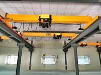 Moteur d'engrenage pour grue à poutre simple de 2 tonnes, mécanisme de levage, hauteur de levage de 3m à 12m pour atelier et entrepôt, levage léger