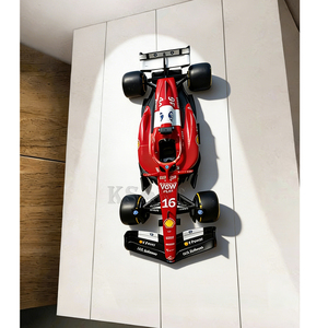 Scultura in Vetroresina di Auto <span class=keywords><strong>da</strong></span> Corsa F1 a Grandezza Naturale, Decorazione Moderna per Interni, <span class=keywords><strong>Design</strong></span> Artistico Personalizzato - Product Image 6