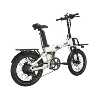 Vélo électrique pliable en alliage d'aluminium de 20 pouces, 250W, double batterie, 7 vitesses, autonomie étendue, pour trajets urbains, directement de l'usine