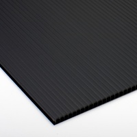 Panneaux Correx 2400x1200mm, feuilles de plastique PP cannelées, panneau de protection Corex, écologique, imperméable, découpe