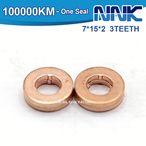 NNK Best Seller - Pièces automobiles - Rondelle en cuivre 7*15*2 à 3 dents pour injecteur de carburant - Joint d'étanchéité en cuivre pour automobile - Product Image 5